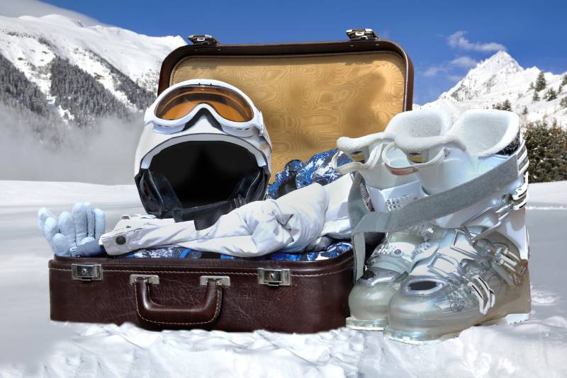 bagage au ski