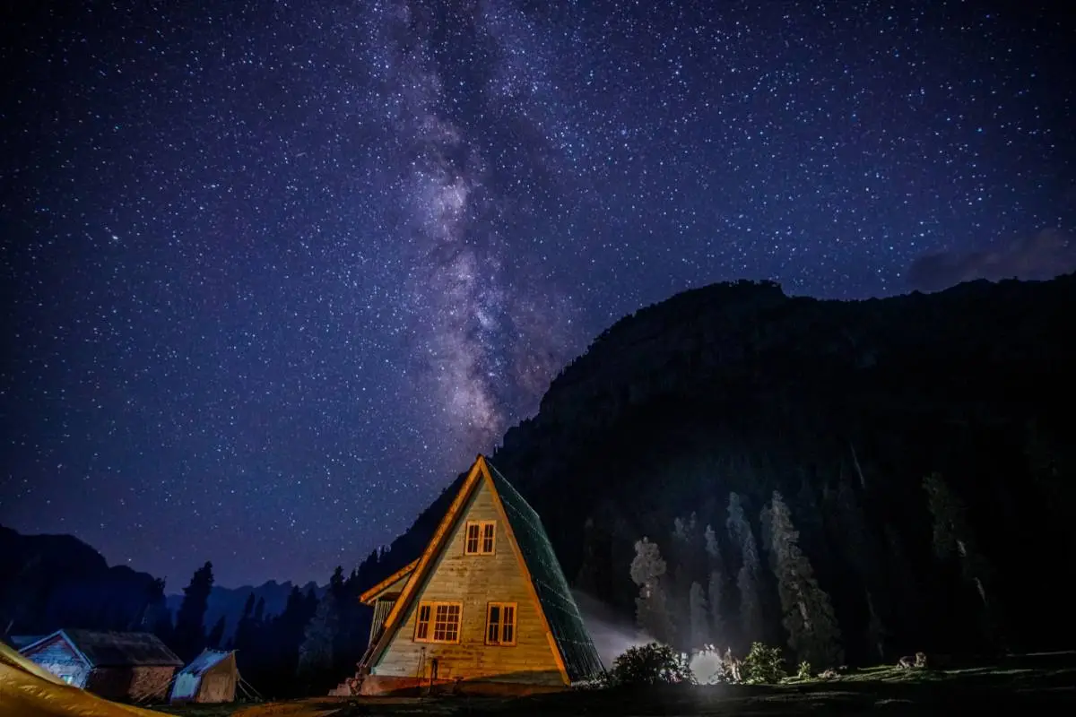 nuit à la montagne