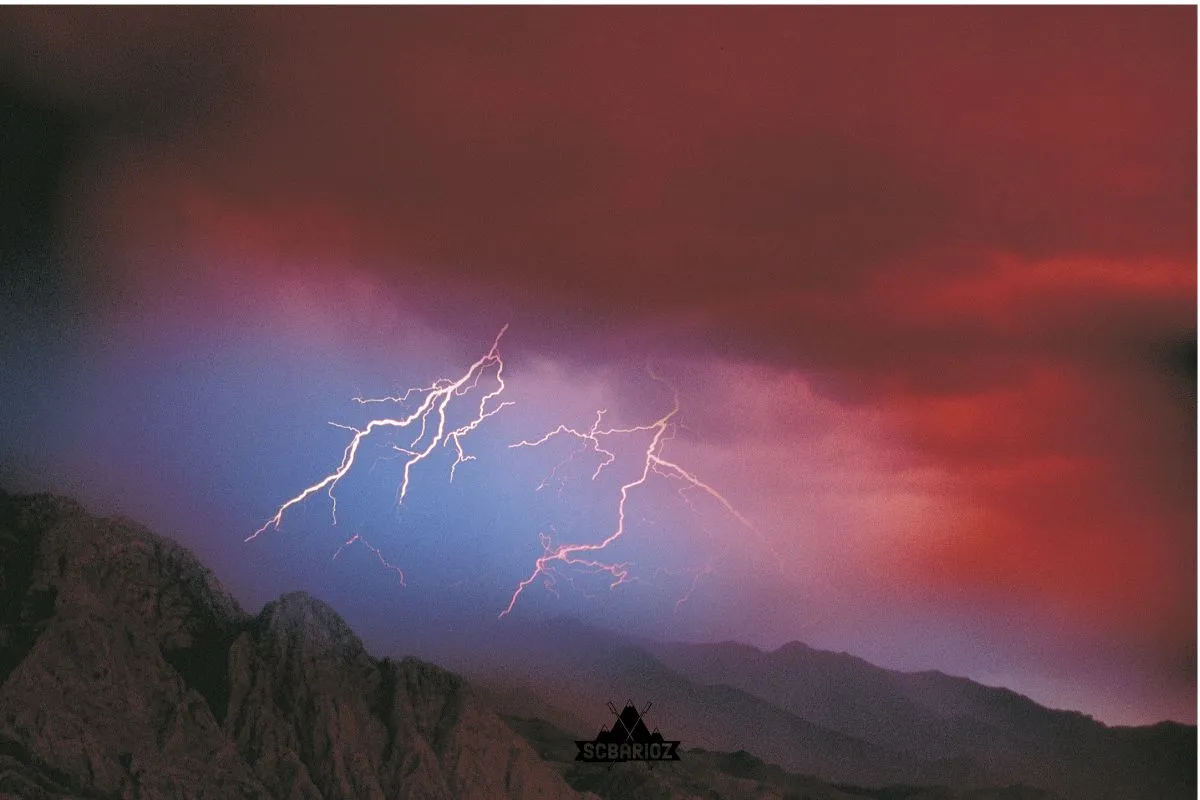 orage en montage