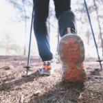 Les 10 Bienfaits de la Marche Nordique pour Votre Santé une personne pratiquant la marche nordique