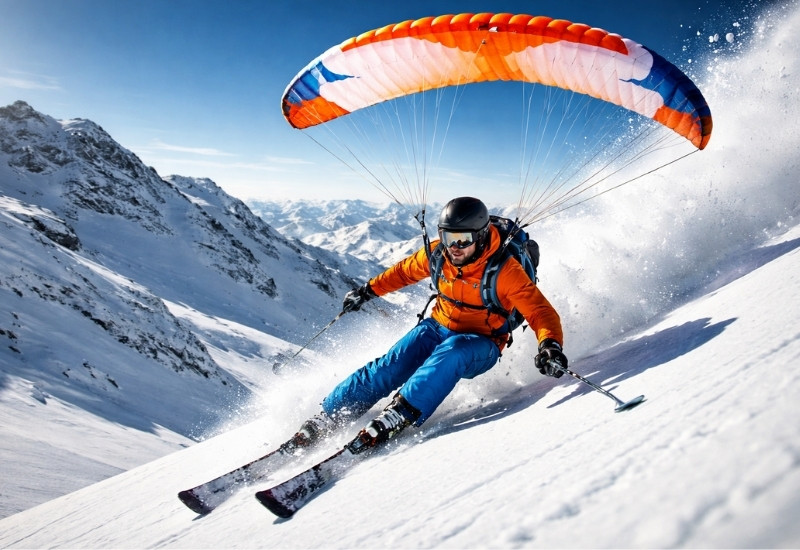 speed riding en montagne