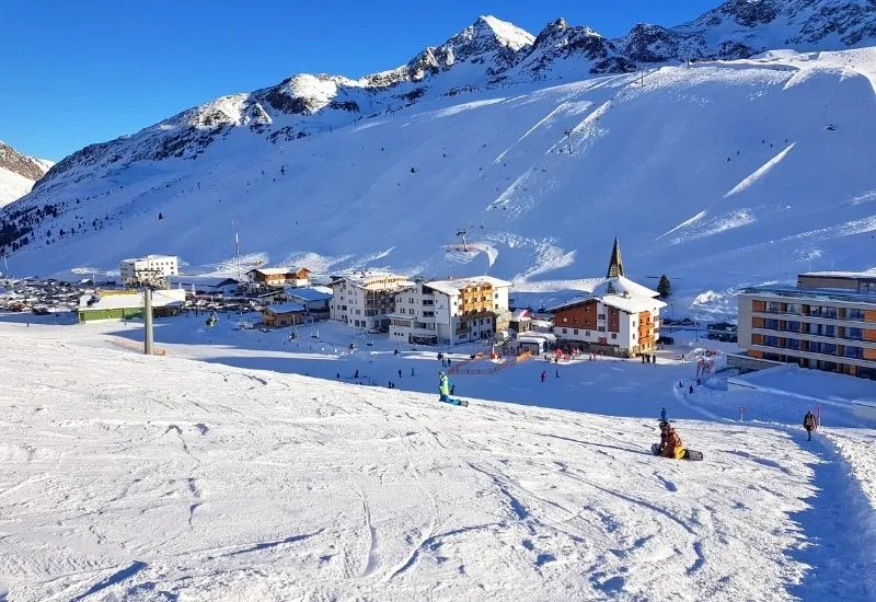 Paysage enneig&eacute; de Serre Chevalier