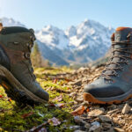 Choix de chaussures de randonnée adaptées aux terrains variés comme pierriers et sous-bois