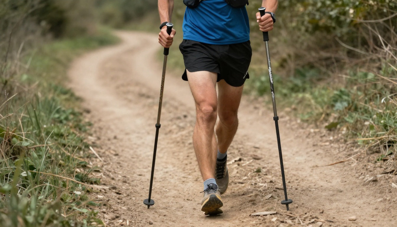 B&acirc;tons de trail : un outil &agrave; double tranchant pour votre &eacute;nergie