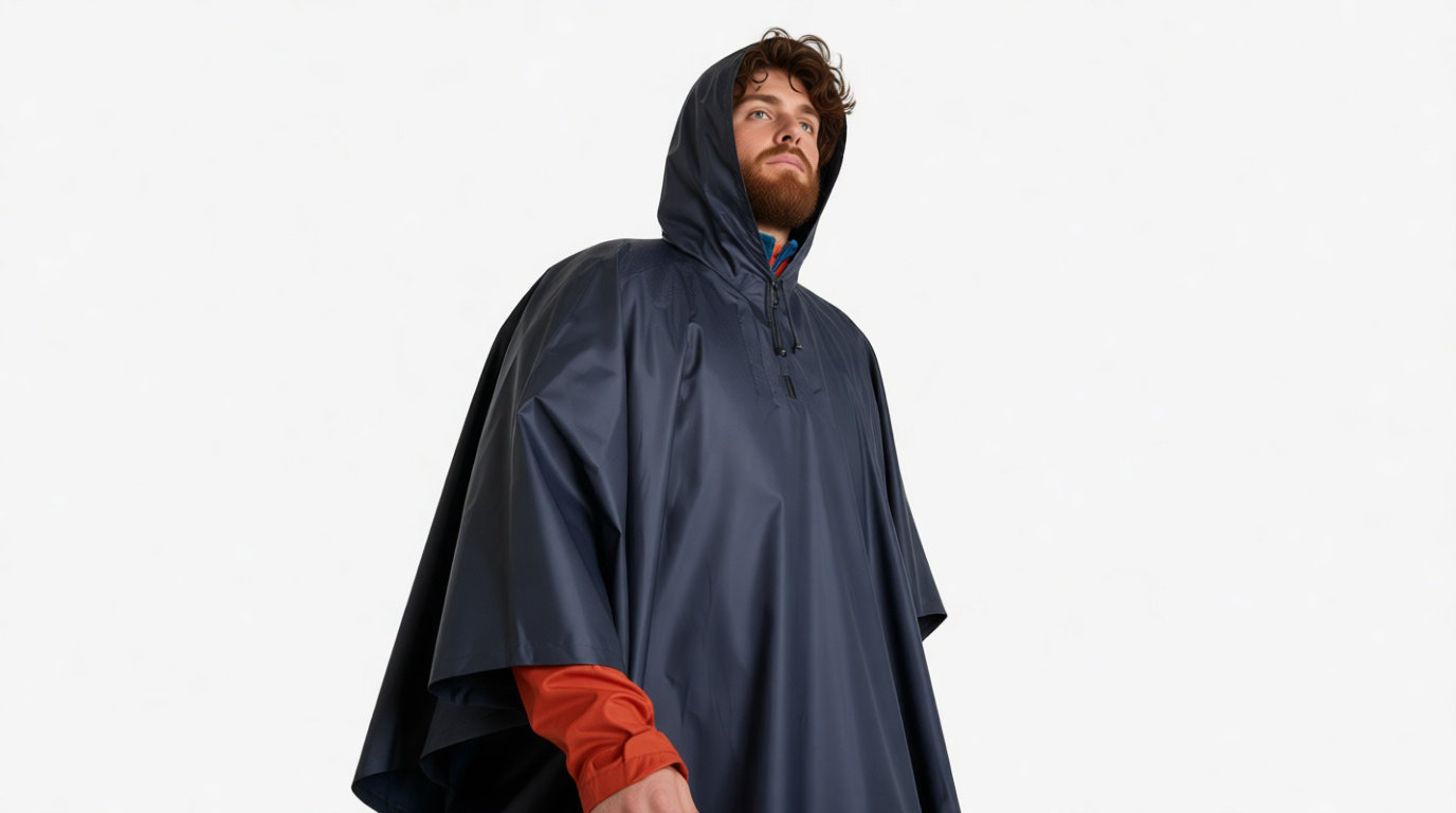 Emporter le poncho Forclaz MT50 contre les averses