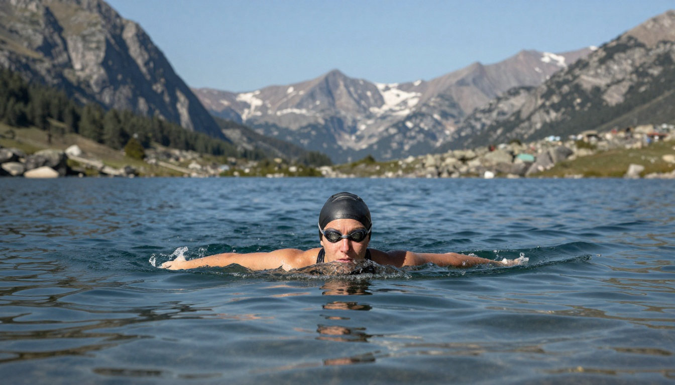 Nage en lac de montagne : une immersion vivifiante