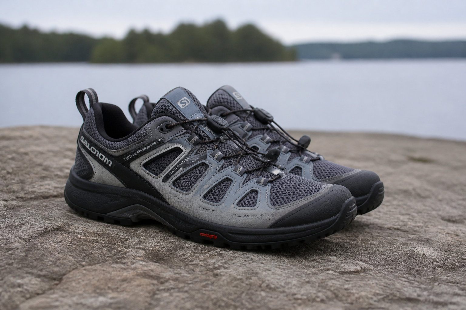 Salomon Techamphibian 5 : L'alli&eacute;e des terrains humides