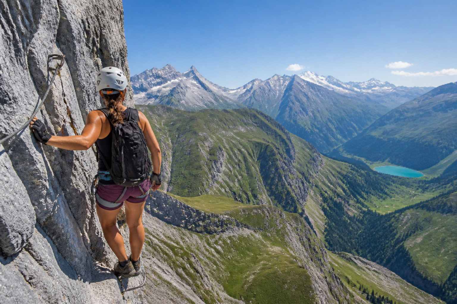 Comprendre la via ferrata pour débutant en Haute-Savoie